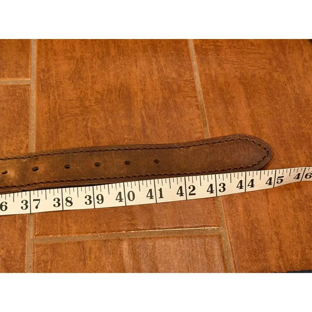 J. Crew Brown Genuine Leather Belt Men's Size 36